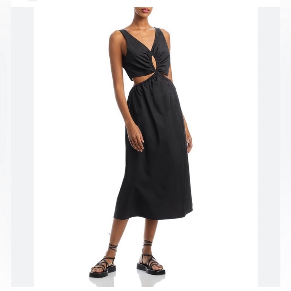 Elegant Black Midi dress